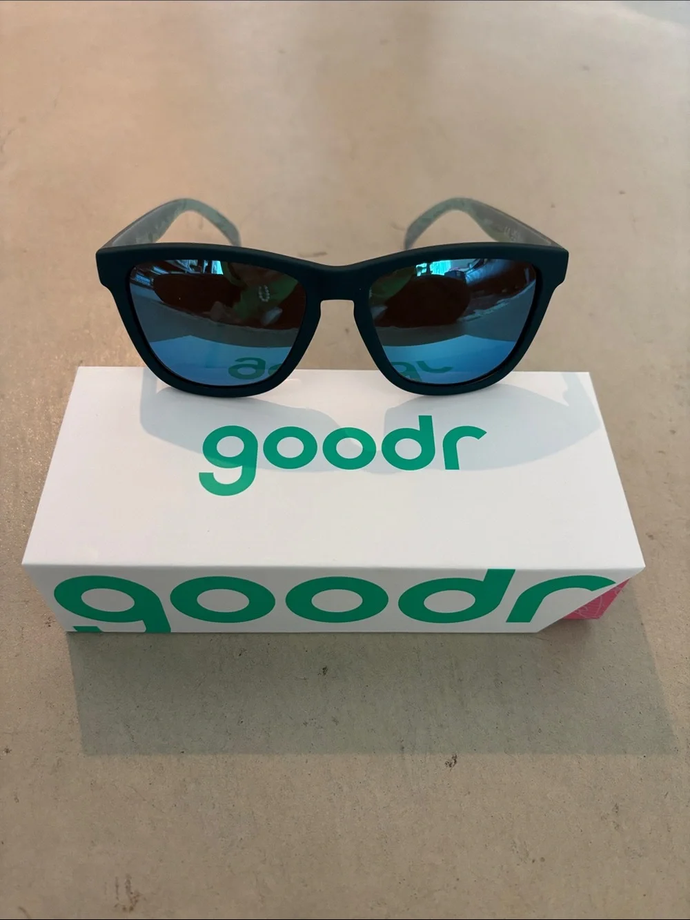 NIB Goodr Run Residencies Mirrored & Polarizes Sunnies